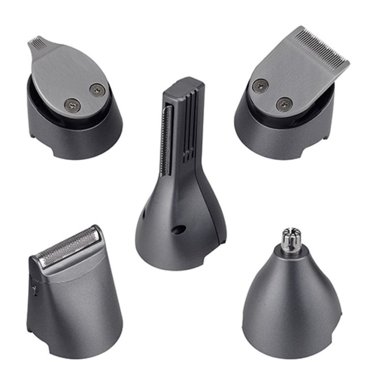 Adler, zestaw do pielęgnacji 6w1 z wyświetlaczem LCD i bazą ładującą