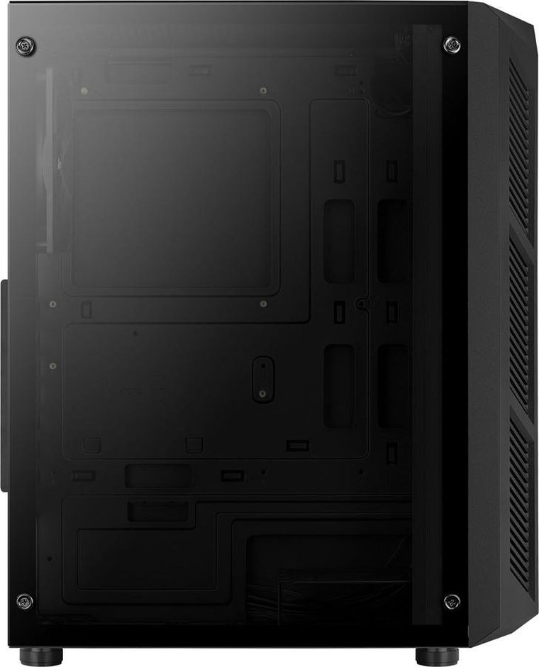 Aerocool, PGS Prime-G-BK-v1, obudowa komputerowa, RB, czarna