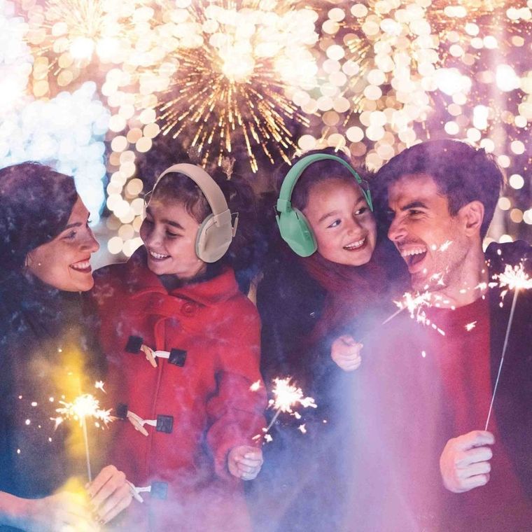 Alecto, BV-73, nauszniki wygłuszające dla dzieci, zielone