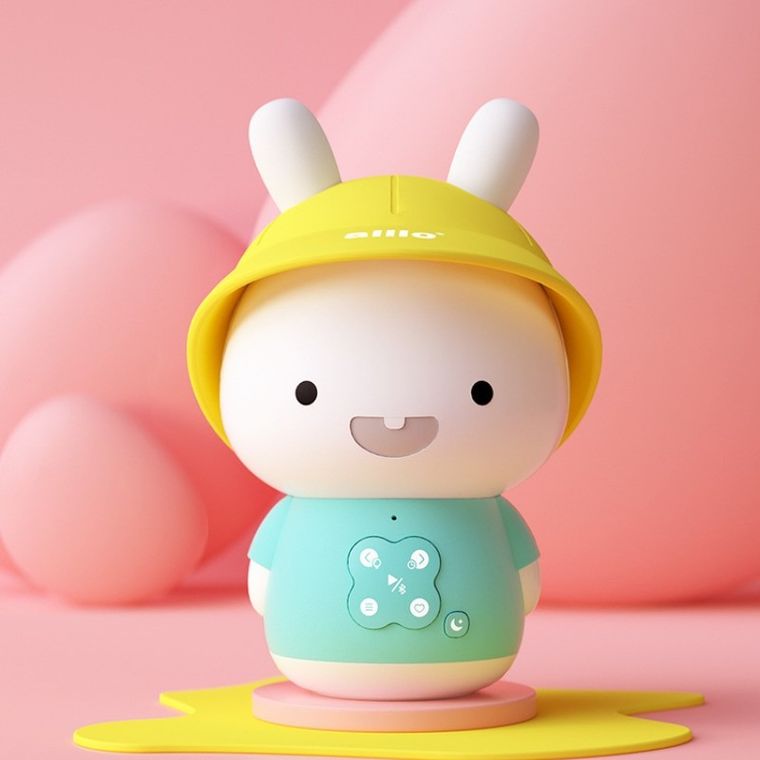 Alilo, Baby Bunny, G9S+, zabawka interaktywna, niebieska