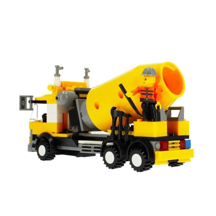 Alleblox, betoniarka, klocki konstrukcyjne, 216 elementów