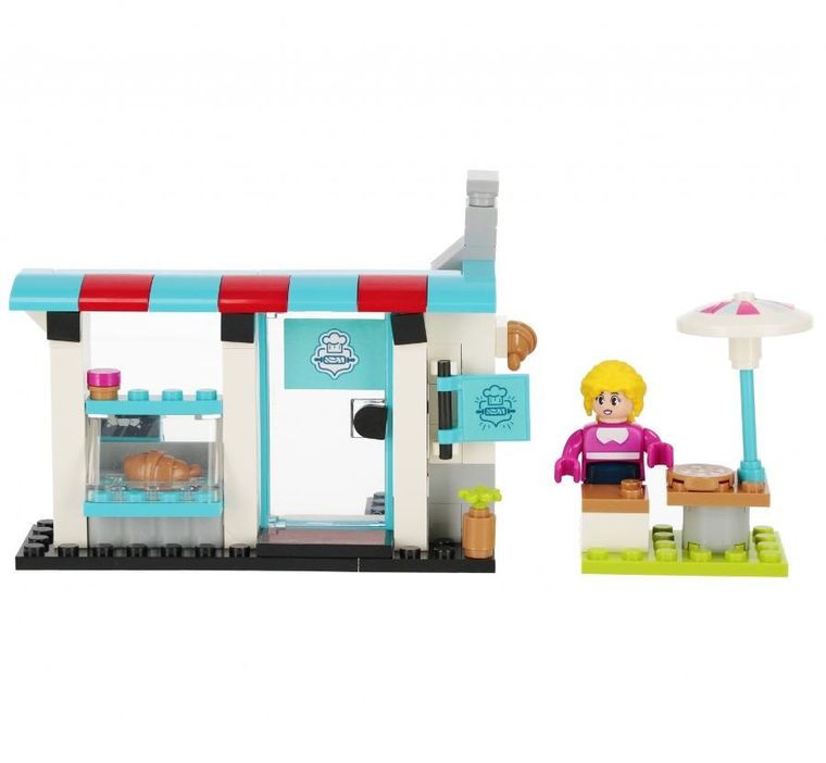 Alleblox, Girl, Cukiernia, klocki konstrukcyjne, 99 elementów