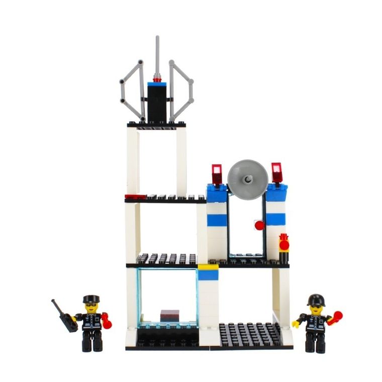 Alleblox, wieża policyjna, klocki konstrukcyjne, 252 elementy