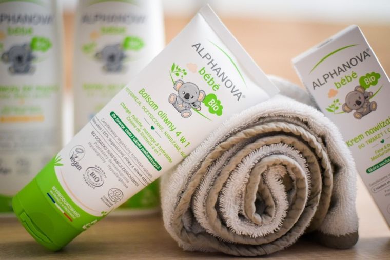 Alphanova Bebe, krem na bazie oliwy do twarzy i ciała, 75 ml