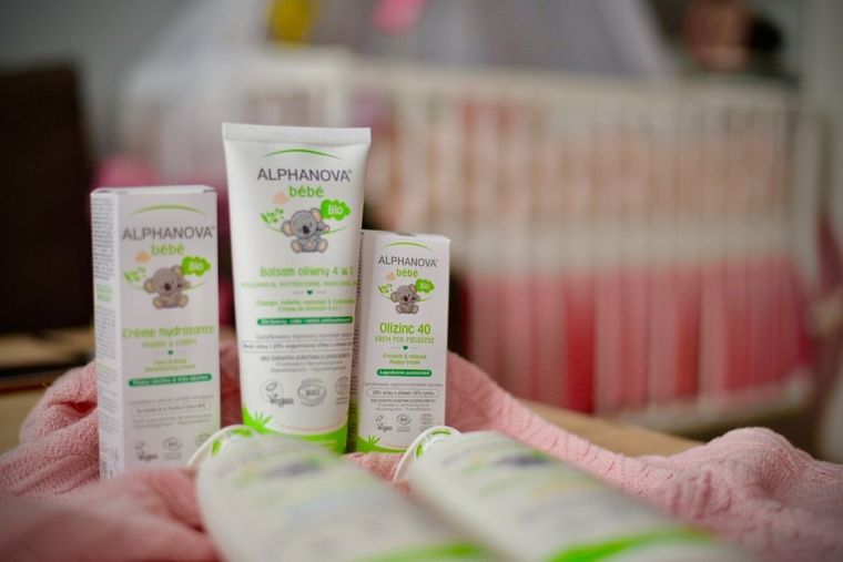 Alphanova Bebe, krem przeciw odparzeniom, Olizinc 40, 50 g