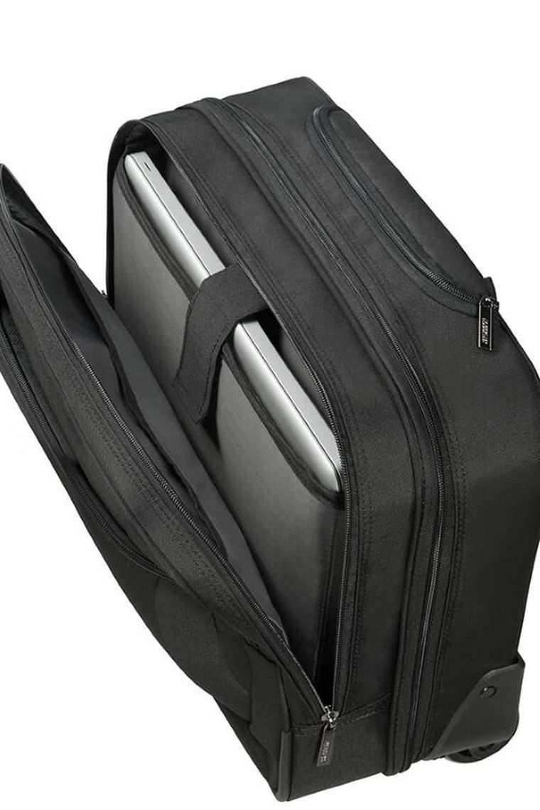 American Tourister, torba na kołach na laptopa, At Work 33G39006, 15,6", czarna