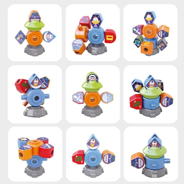 Anek dla Dzieci, kosmiczny sorter, zabawka edukacyjna