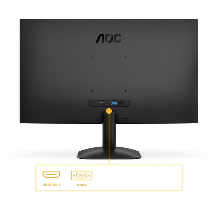 Aoc, monitor, LED, 23,8", 24B31H, 120Hz