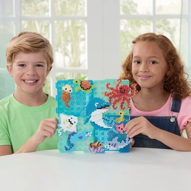 Aquabeads, Oceanarium, koraliki wodne, zestaw startowy, 1500 elementów, 35046