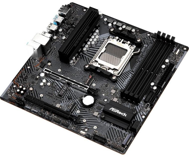 Asrock, płyta główna, B650M PG LIGHTNING AM5 4DDR5 HDMI/DP mATX