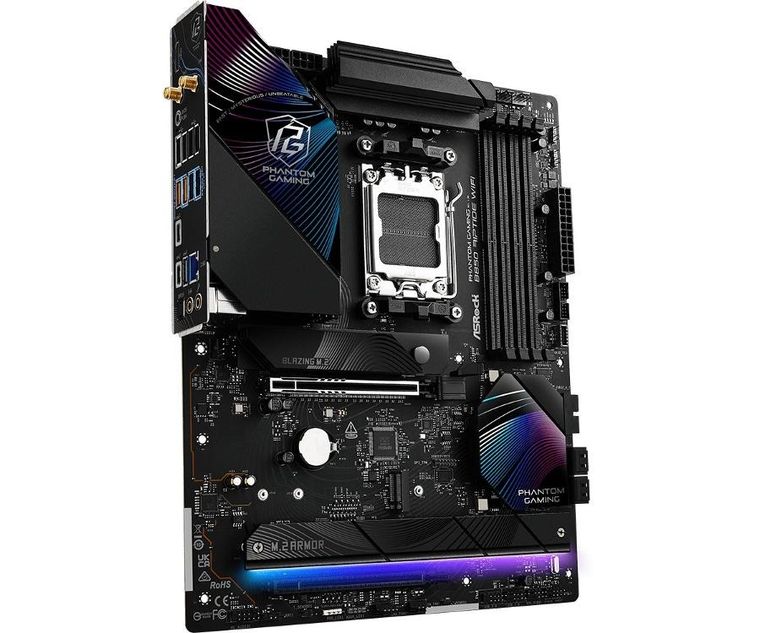 ASRock, płyta główna, B850 Phantom Gaming Riptide WiFi AM5 4DDR5 ATX