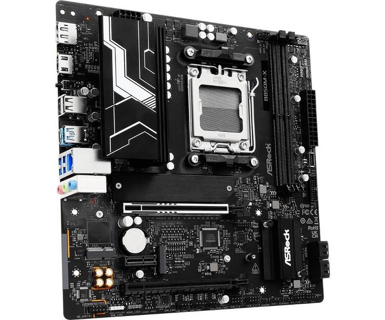 ASRock, płyta główna, B850M-X R2.0 AM5 2DDR5 M.2 USBC mATX