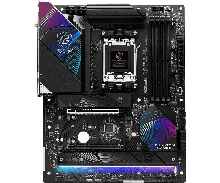 ASRock, płyta główna, X870 RIPTIDE WIFI 4DDR5 M.2 ATX