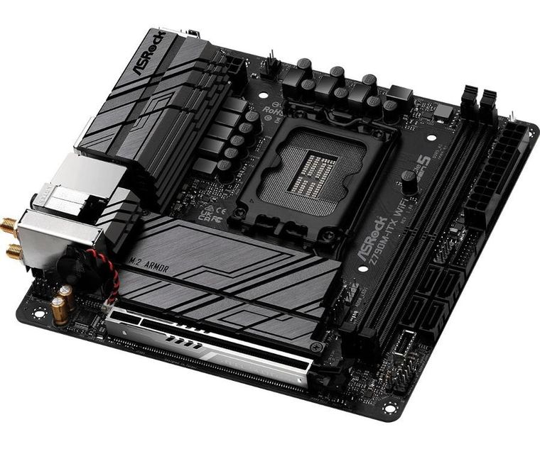 ASRock, płyta główna, Z790M-ITX WIFI S1700 2DDR5 HDMI M.2 mITX