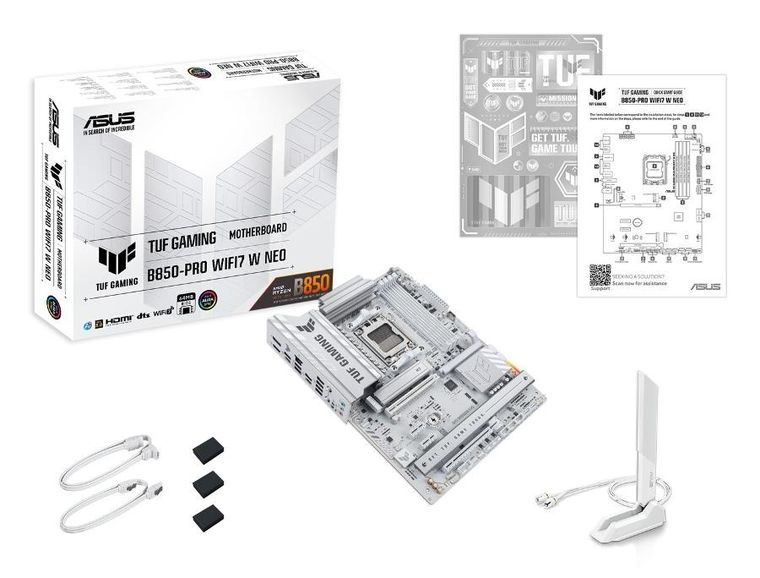 Asus, płyta główna, TUF GAMING B850-PRO WIFI7 W NEO