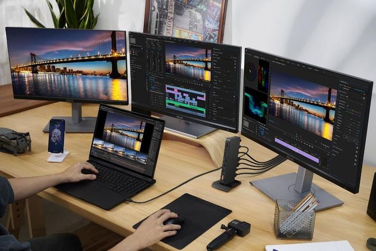 Asus, stacja dokująca, przewodowa, DC500 Triple 4K, Thunderbolt,4 Dock, 150W