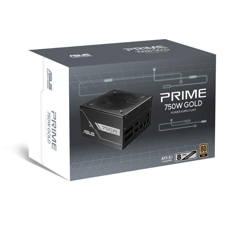 Asus, zasilacz, PRIME-750G Black
