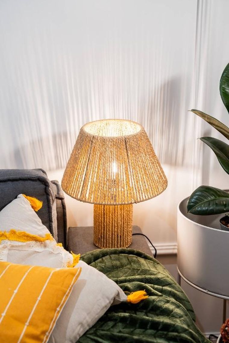 Atmosphera, lampa stołowa boho, Adria, wys. 38 cm