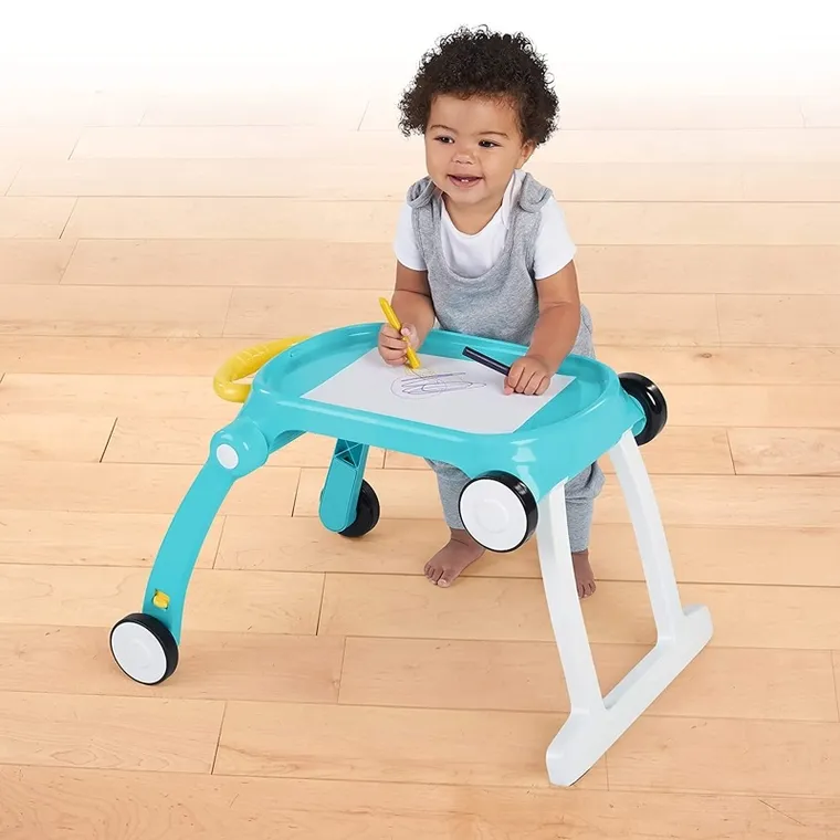 Baby Einstein, chodzik muzyczny, pchacz, stolik edukacyjny, 4w1