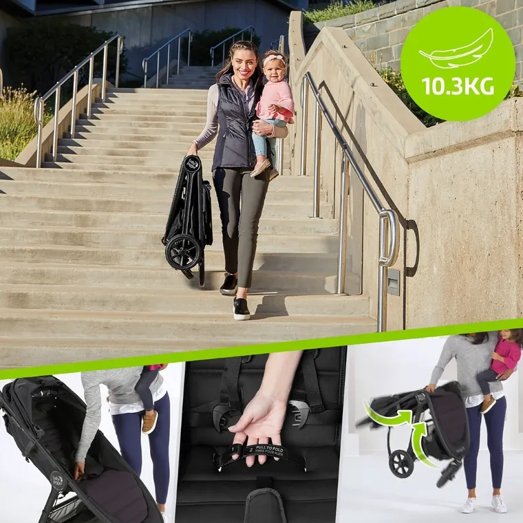 Baby Jogger, City Mini GT2, wózek spacerowy, Opulent Black