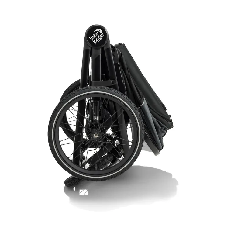Baby Jogger, City Prix, wózek crossover, przyczepka rowerowa, Ambition Black
