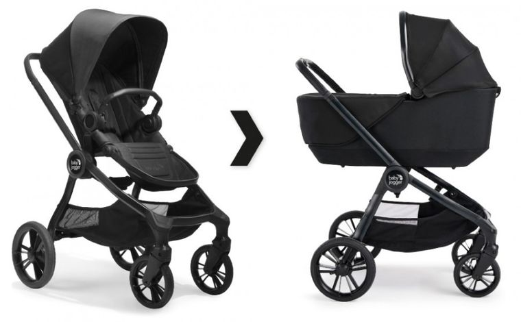 Baby Jogger, City Sights, wózek wielofunkcyjny, 2w1, Rich Black
