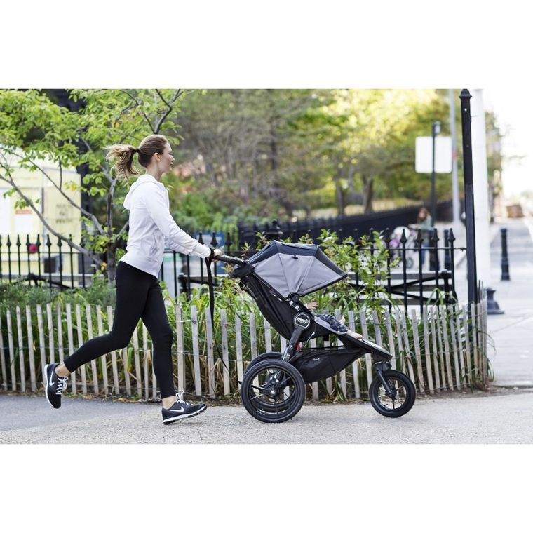 Baby Jogger, Summit X3, wózek spacerowy, Green/grey