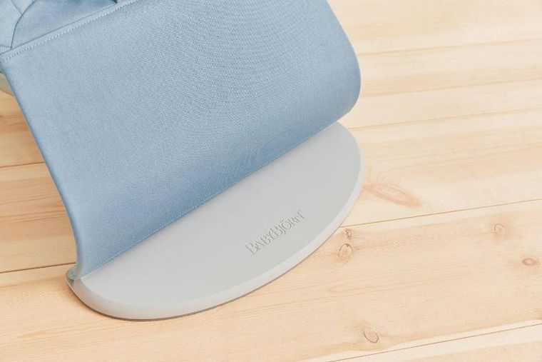 BabyBjörn, Bliss Woven, Petal Quilt, leżaczek, niebieski