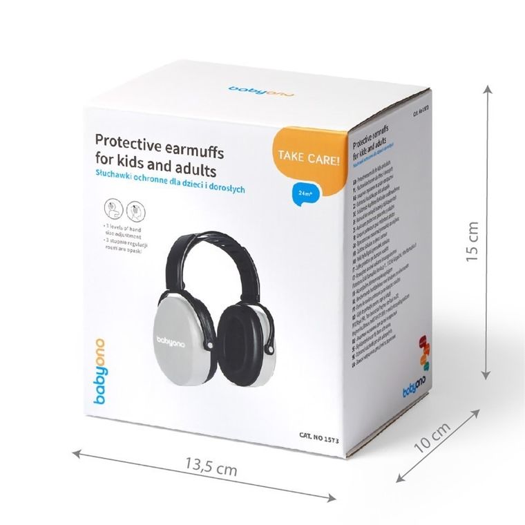 BabyOno, słuchawki ochronne dla dzieci i dorosłych