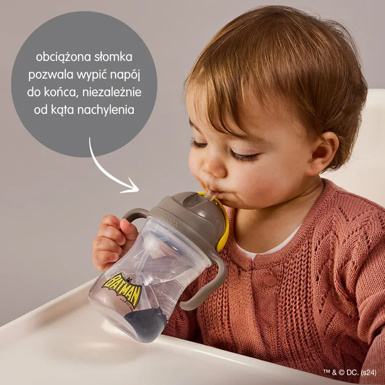 b.box, Batman, bidon ze słomką, 240 ml
