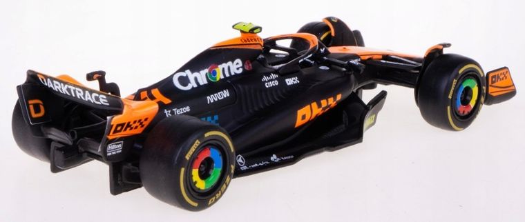 Bburago, Formula Racing, McLaren MCL36 MCL60, #4 Lando Norris, bolidy F1, modele pojazdów, 1:43