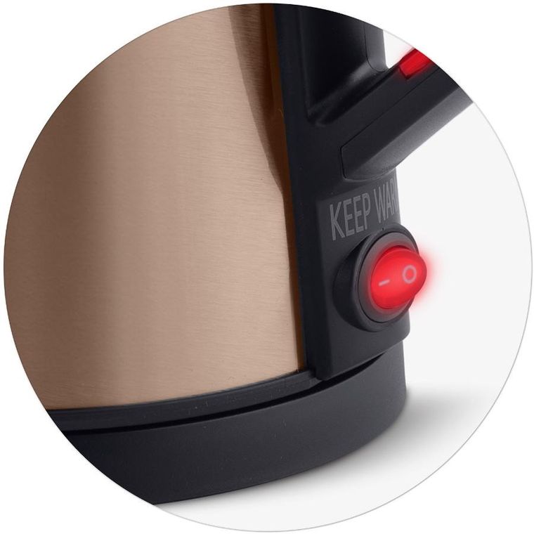 Berdsen, czajnik elektryczny, miedziany, 1,7l, BD-708