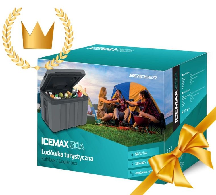 Berdsen, Icemax, lodówka turystyczna, 50 l
