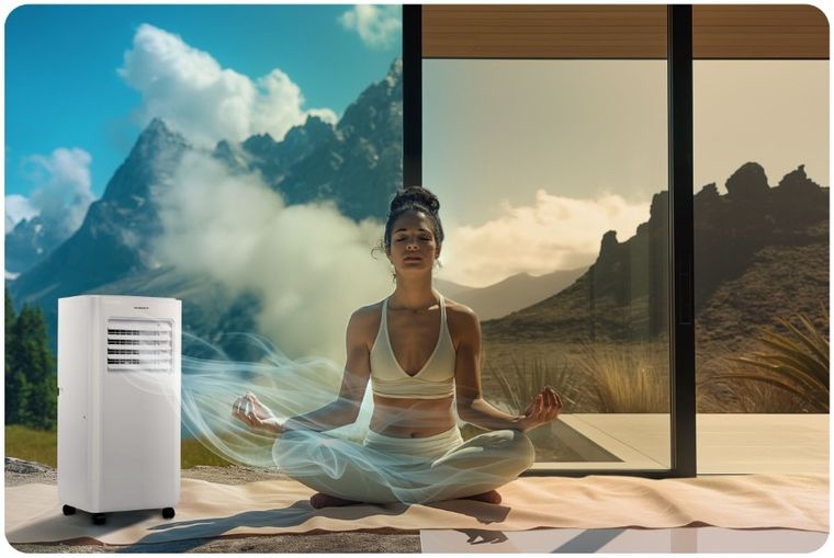 Berdsen, klimatyzator przenośny, 10000 BTU, BD-580