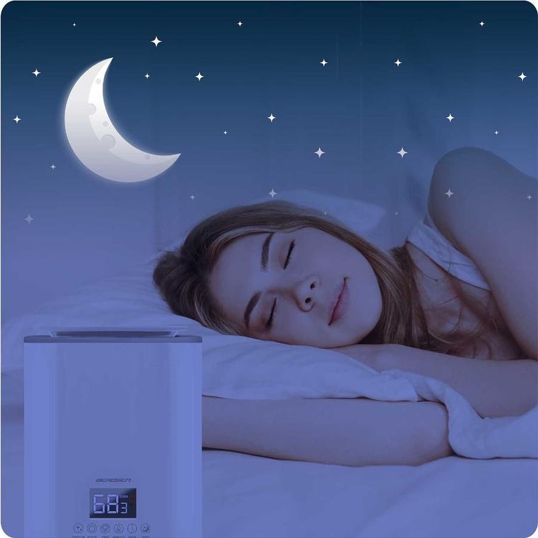 Berdsen, nawilżacz powietrza, biały, BD-502