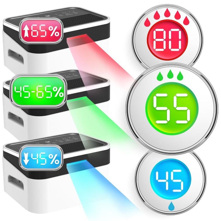 Berdsen, osuszacz powietrza kompresorowy, pochłaniacz wilgoci, 25l/24h, higrostat, biały, BD-533