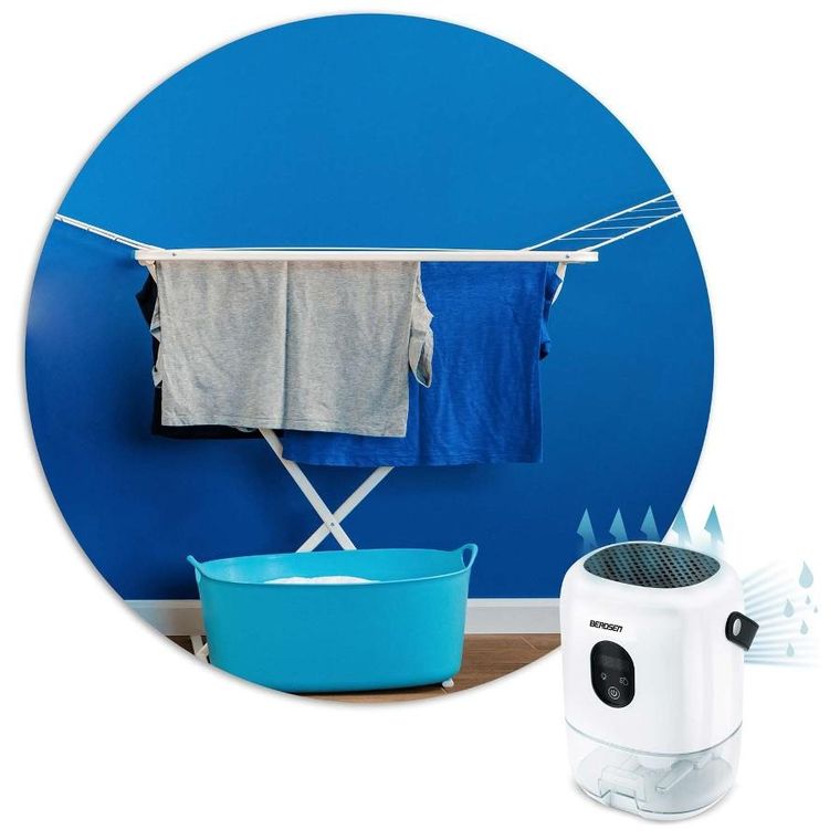 Berdsen, osuszacz powietrza, pochłaniacz wilgoci, biały