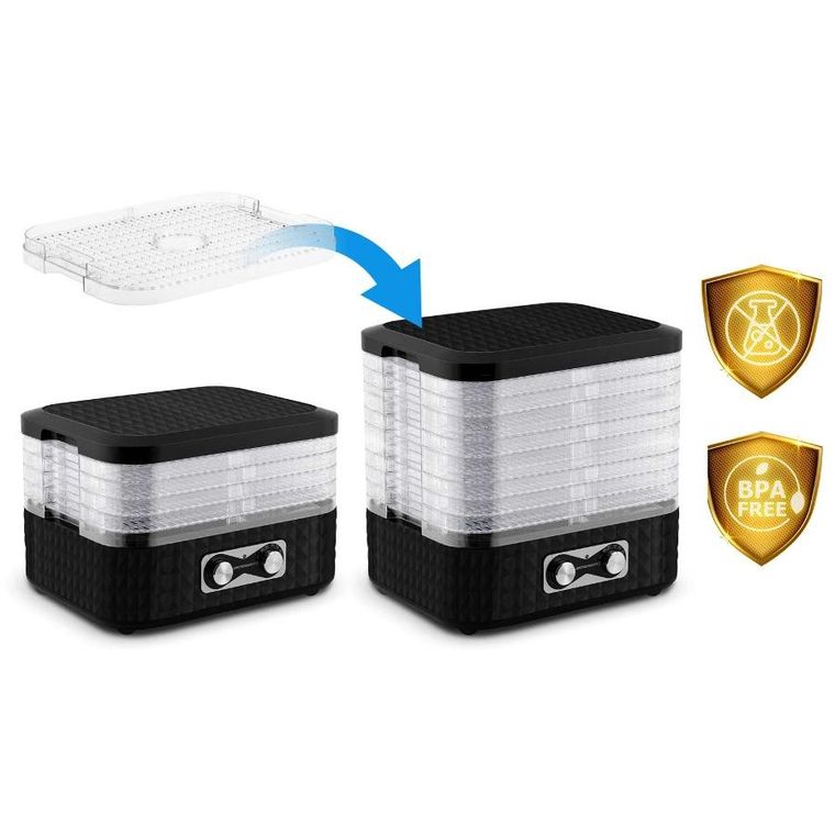 Berdsen, suszarka do żywności, czarna