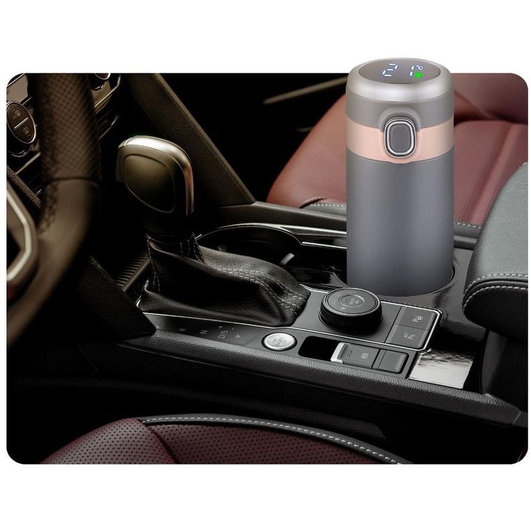 Berdsen, termos próżniowy, szary, 450 ml