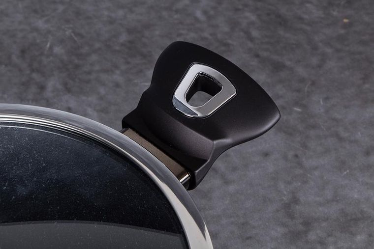 Berlinger Haus, Shiny Black, garnek granitowy, 6.1l