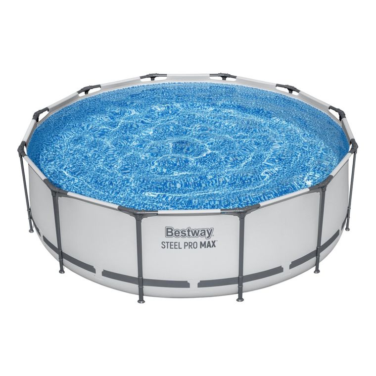 Bestway, basen stelażowy z pompą filtrującą i akcesoriami, okrągły, 100-366 cm, zestaw 10w1