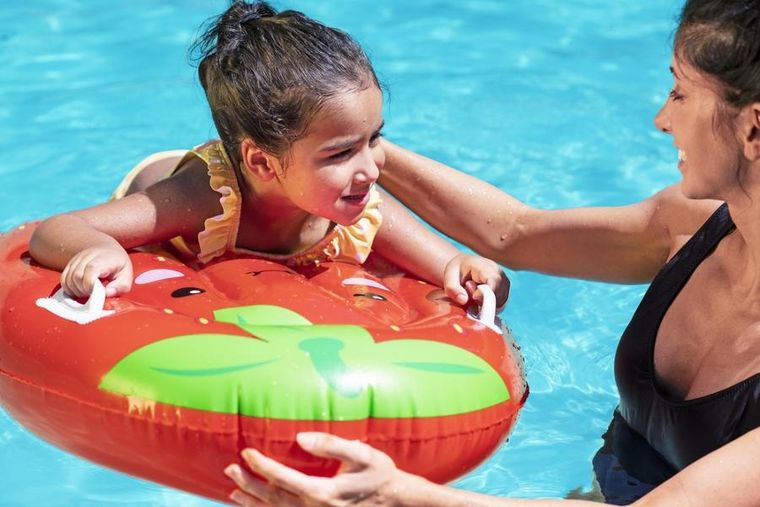 Bestway, deska dmuchana do pływania, arbuz, 84-56 cm