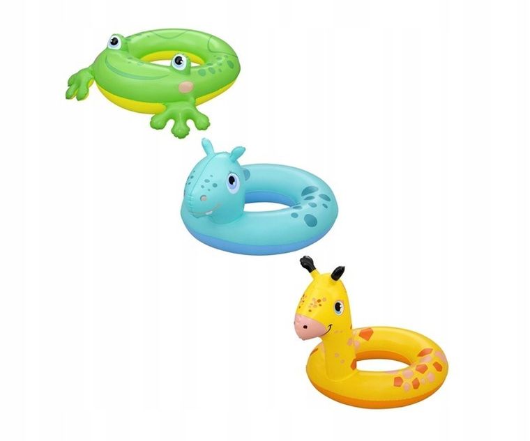 Bestway, koło do pływania, hipopotam