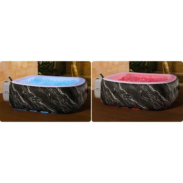 Bestway, Lay-Z Hollywood, dmuchane SPA z akcesoriami, 196-66 cm