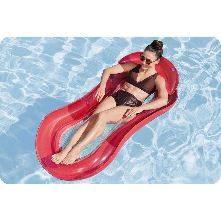 Bestway, materac do pływania, czerwony