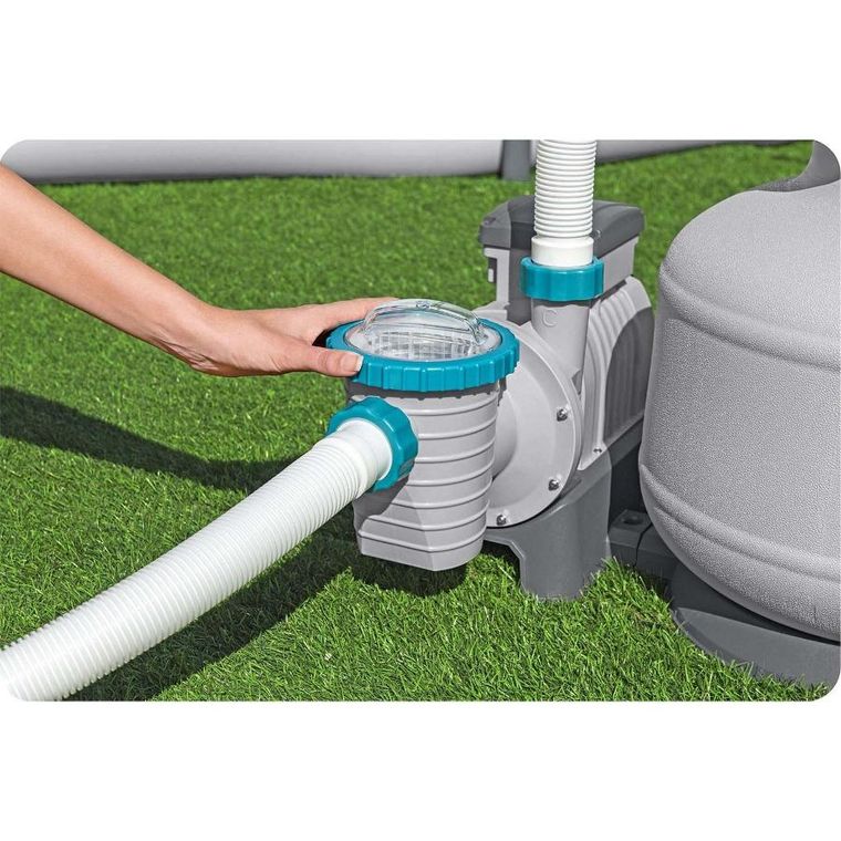 Bestway, pompa piaskowa, 11355 l/h + piasek, 50 kg