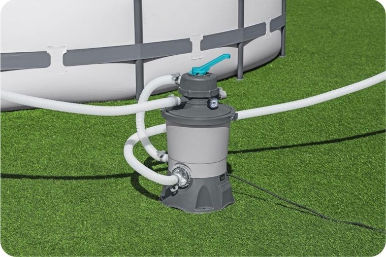 Bestway, pompa piaskowa, 3028l/h + piasek, 25 kg