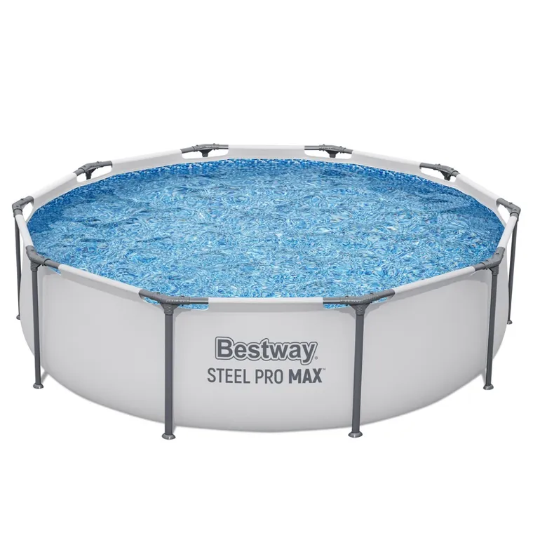 Bestway, Steel Pro Max, basen stelażowy z pompą filtracyjną, 3,05-0,76m