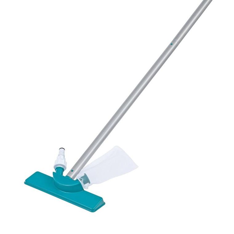 Bestway, Zestaw do czyszczenia basenu kij 167cm + odkurzacz + siatka, 58013