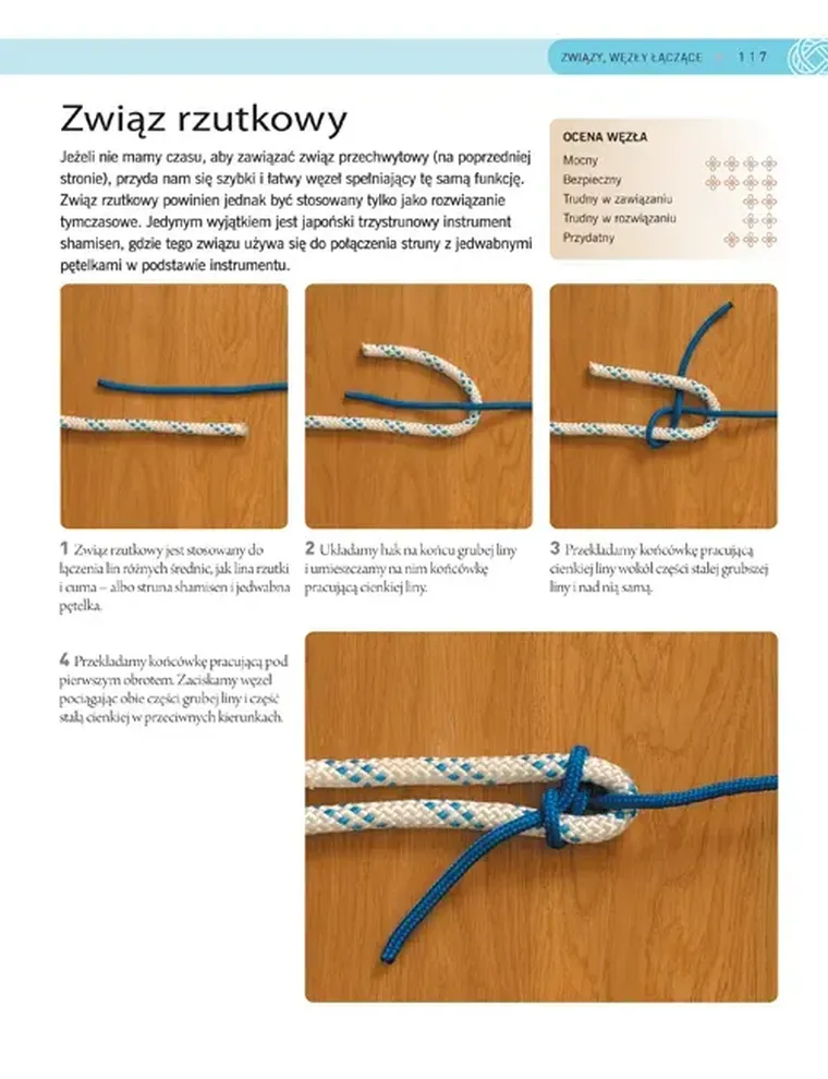 Biblia węzłów. 200 najbardziej przydatnych żeglarskich węzłów